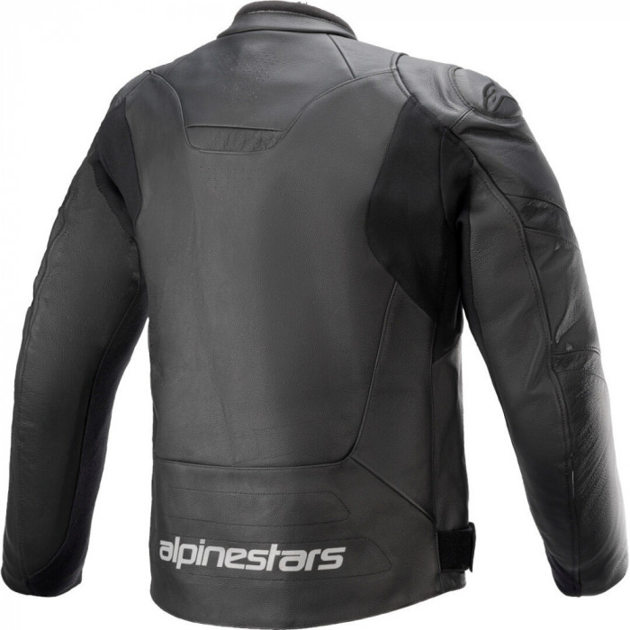 Мотокуртка кожаная Alpinestars FASTER V2 LEATHER JACKET, черный, размер 50