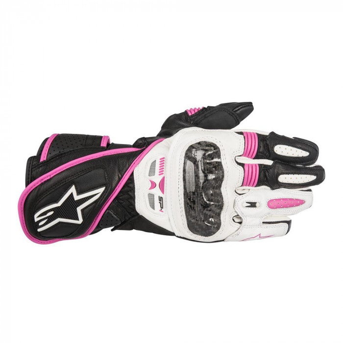 Мотоперчатки кожаные Alpinestars STELLA SP-1 GLOVES, черно-белый, размер L