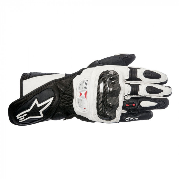 Мотоперчатки кожаные Alpinestars STELLA SP-1 GLOVES, черно-белый, размер L