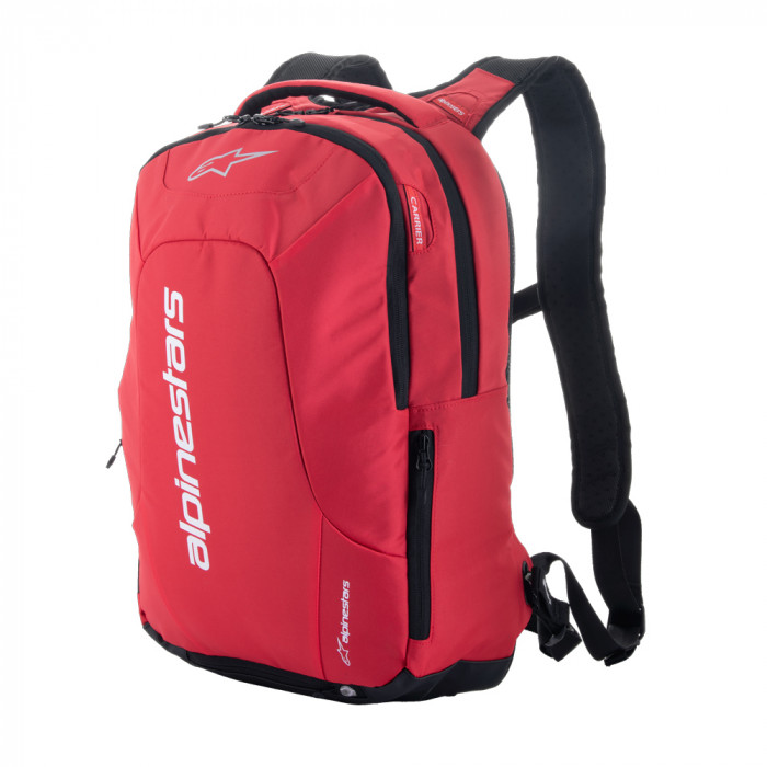 Рюкзак Alpinestars CITY HUNTER BACKPACK v2, черно-бело-красный