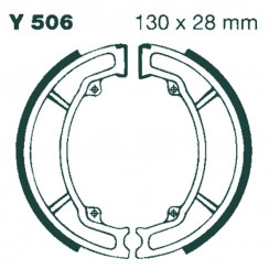 Тормозные колодки барабанный тормоз EBC Y506