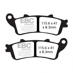 Тормозные колодки полусинтетические EBC FA261V