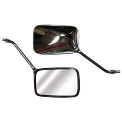 Зеркало EMGO CB400SF/750/1300, CB250/600F Hornet, CBF500/600/F/N левое, цвет Карбон