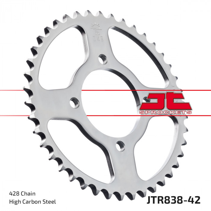 Звезда цепного привода JT JTR838.42