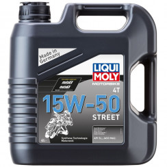Моторное масло LIQUI MOLY Motorbike 4T Street 15W-50