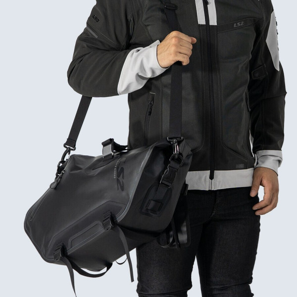 Багажная сумка LS2 MOVE AHEAD WP 20+20L PANNIER, черный