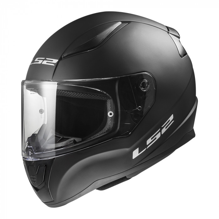 Мотошлем LS2 FF353 RAPID II SOLID, черный матовый, размер L