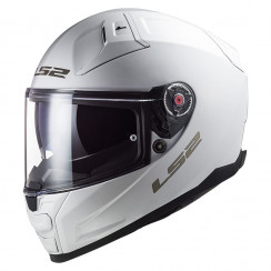 Мотошлем FF811 VECTOR II SOLID LS2 белый, глянцевый, S