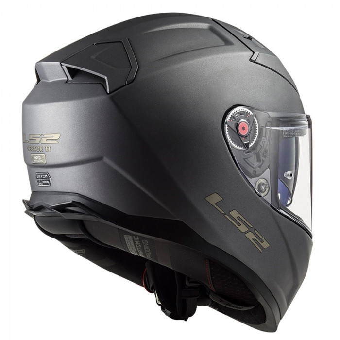 Мотошлем LS2 FF811 VECTOR II SOLID, серый матовый, размер S