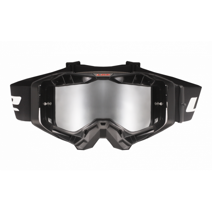 Очки кроссовые LS2 AURA Goggle с хамелеон линзой, черные с линзой хамелеон