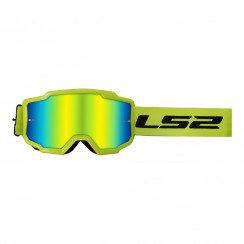 Очки кроссовые LS2 CHARGER Goggle с хамелеон линзой, желтый