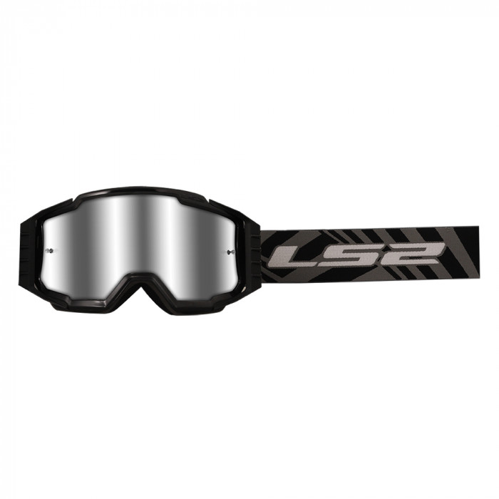 Очки кроссовые LS2 CHARGER PRO Goggle с прозрачной линзой, черный