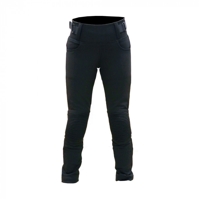 Мотобрюки женские MCP Leggings Stretch, черный, размер 24