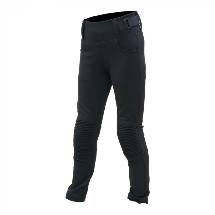 Мотобрюки женские MCP Leggings Stretch, черный, размер 24