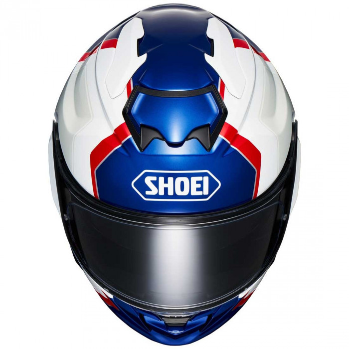 Мотошлем SHOEI GT-Air 3 REALM, сине-бело-красный, размер 2XL