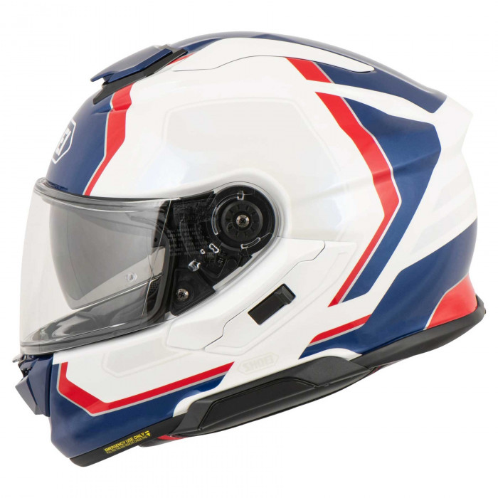 Мотошлем SHOEI GT-Air 3 REALM, сине-бело-красный, размер 2XL
