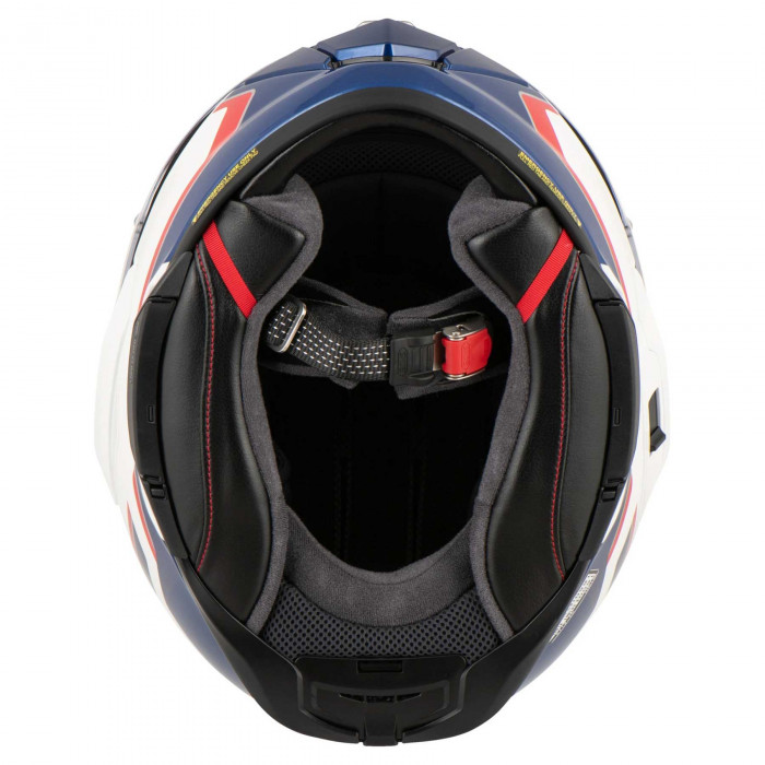 Мотошлем SHOEI GT-Air 3 REALM, сине-бело-красный, размер 2XL