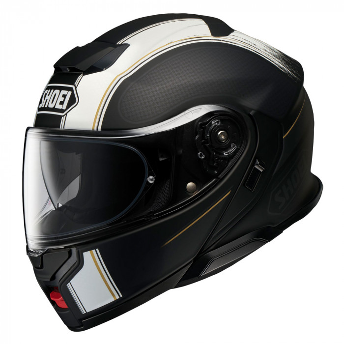 Мотошлем SHOEI NEOTEC III SATORI, бело-черный, размер 2XL