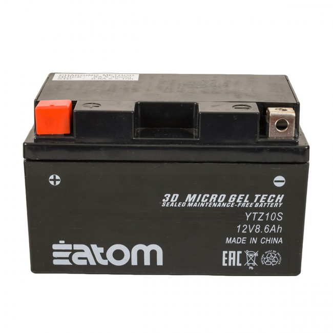 Мото аккумулятор YTZ10S GEL гелевый