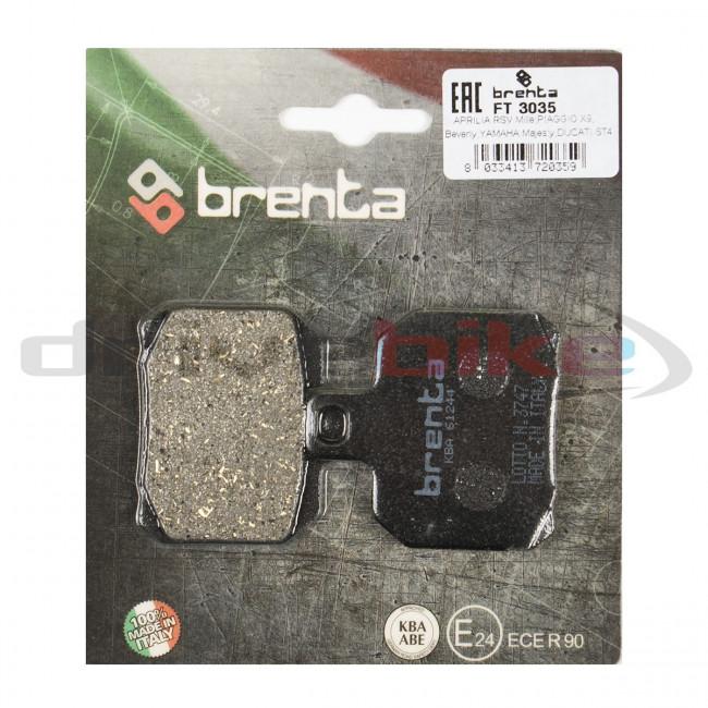 Тормозные колодки FT 3035 Organic