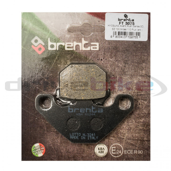 Тормозные колодки FT 3075 Organic