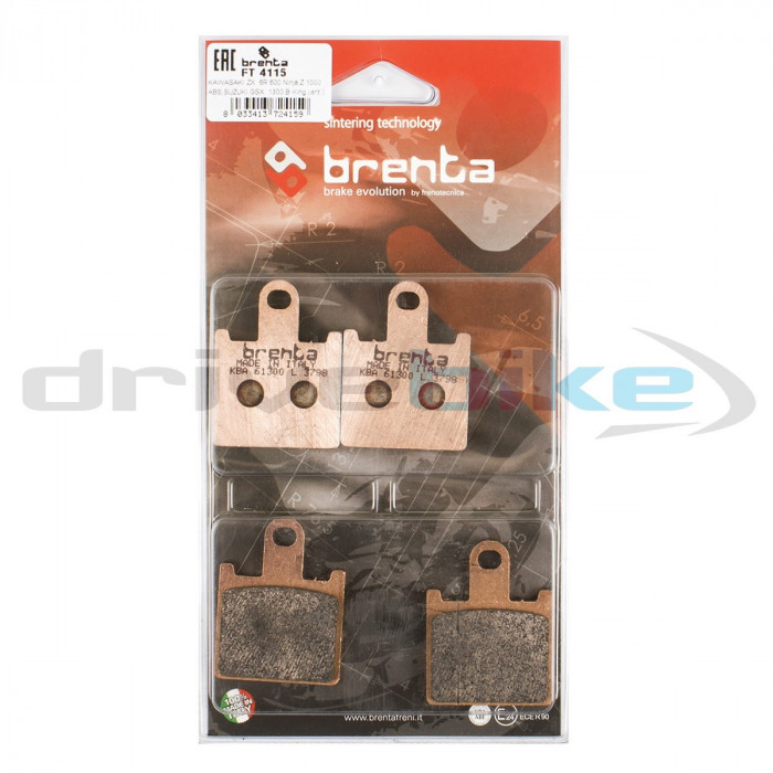 Тормозные колодки Brenta FT 4115 Sintered