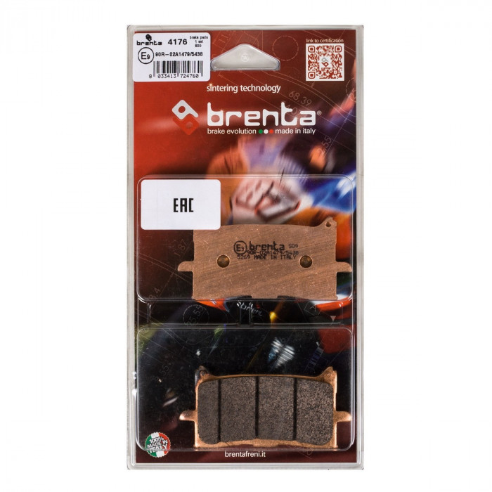 Тормозные колодки Brenta FT4176 Sintered