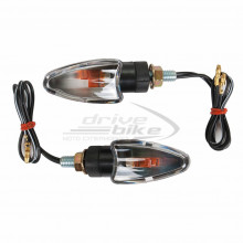 [EMGO] Поворотники (пара) 'стрела'' DECO LIGHT ROADHAWK 1, цвет Бесцветный, цвет Черный