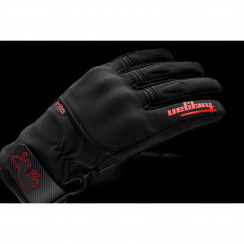 Перчатки Furygan JET All Seasons D3O EVO текстиль, цвет Черный/Красный