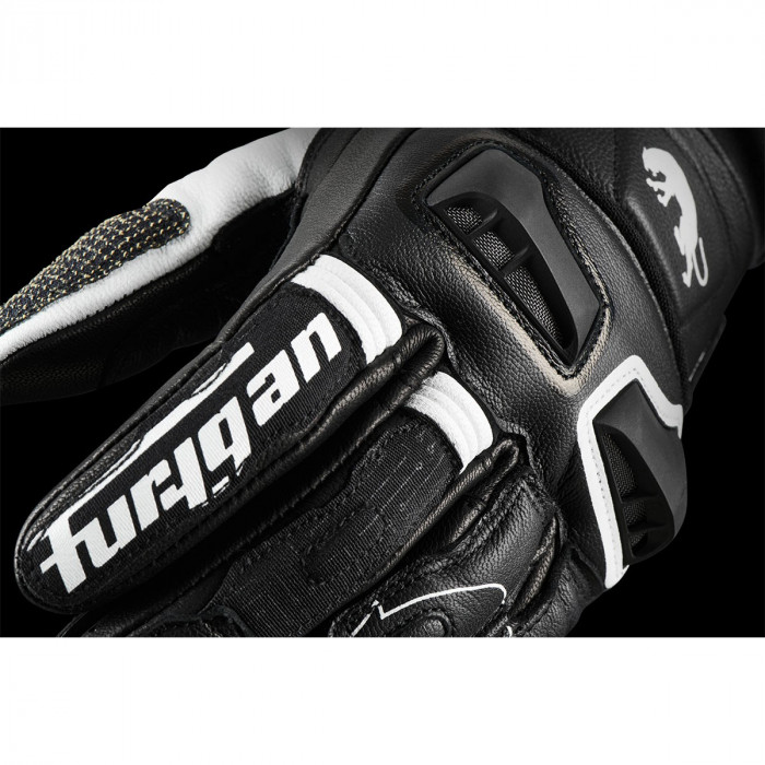 Перчатки Furygan STYG 15 кожа, цвет Черный/Белый, Размер XL