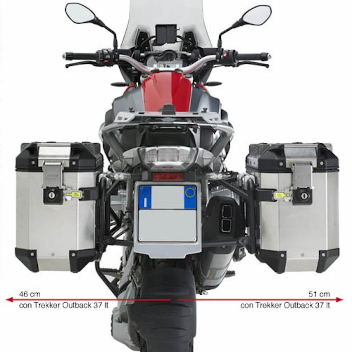 Крепеж боковых кофров GIVI PL5108CAM BMW R1200GS/GS Adventure (13-18)