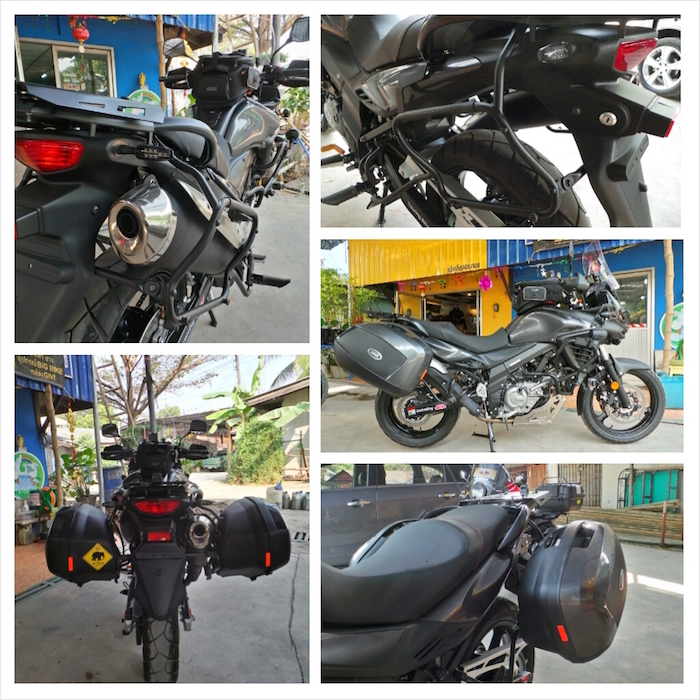 Крепеж боковых кофров GIVI PLX3101 Suzuki DL650V-Strom (11-16)