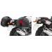 Крепеж боковых кофров KLR692 для BMW K1200S / K1300S (2005-2016), цвет Черный