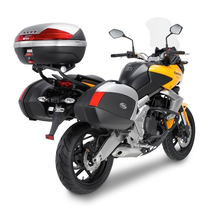 Крепеж боковых кофров KAPPA KLXR450 для KAWASAKI Versys 650 (2010-2014), цвет Черный