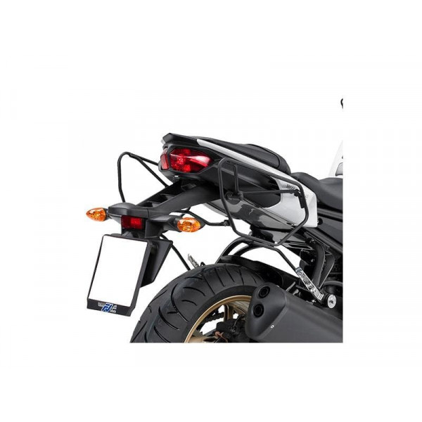 Крепеж боковых кофров TE366K для YAMAHA FZ8 / Fazer 8 800 (2010-2015), цвет Черный