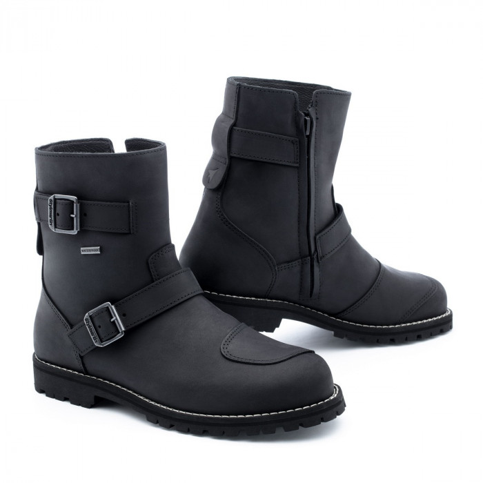 Мотоботы Stylmartin LEGEND MID WP BLACK, цвет Черный, Размер 42