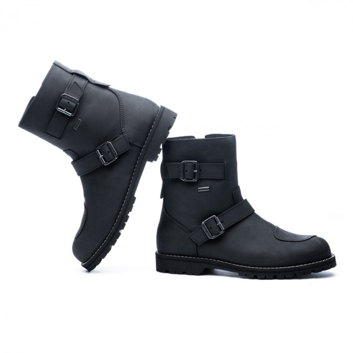 Мотоботы Stylmartin LEGEND MID WP BLACK, цвет Черный, Размер 42