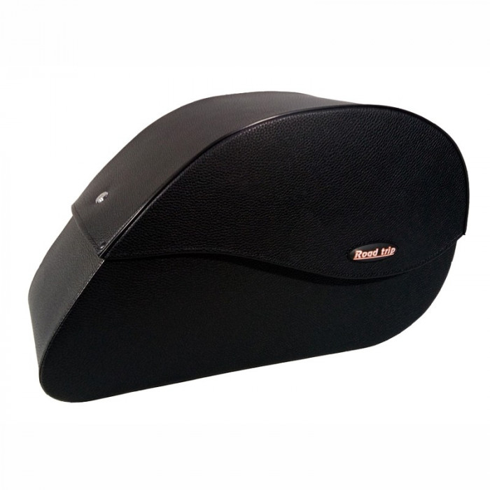 Кофры боковые кофры Roadtripmoto Drop-VB (с креплениями) пластиковые, цвет Черный