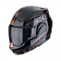 Мотошлем Scorpion EXO EXO-TECH EVO TRAVELLER, цвет Черный/Медный, Размер M