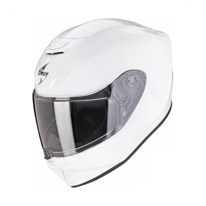Мотошлем Scorpion EXO EXO-JNR AIR SOLID, цвет Белый, Размер YM