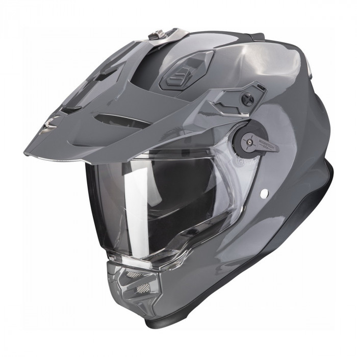 Мотошлем Scorpion EXO ADF-9000 AIR SOLID, цвет Серый, Размер S