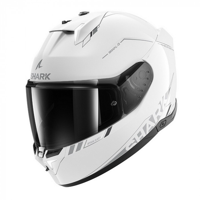 Мотошлем SHARK SKWAL i3 BLANK SP, цвет Белый, Размер M