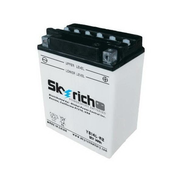 Мото аккумулятор YB14L-A2 12В 14 А/ч