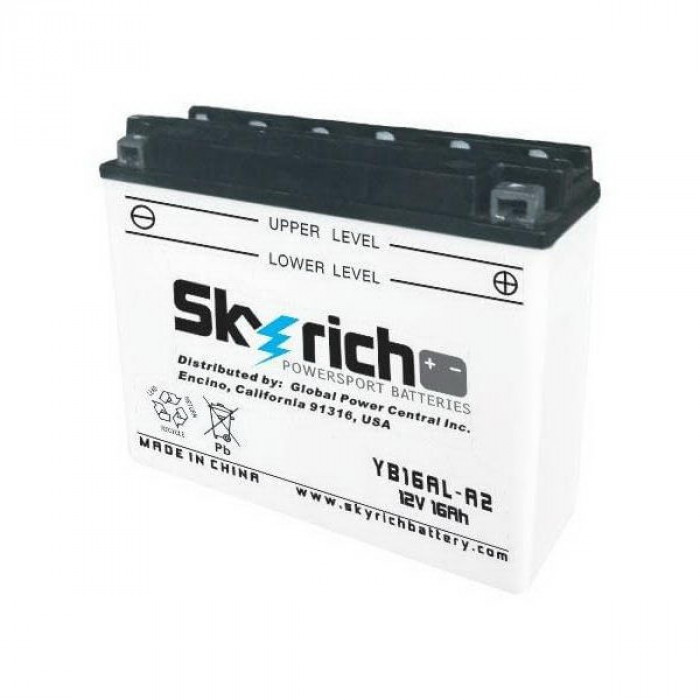 Мото аккумулятор Skyrich YB16AL-A2 12В 16 А/ч