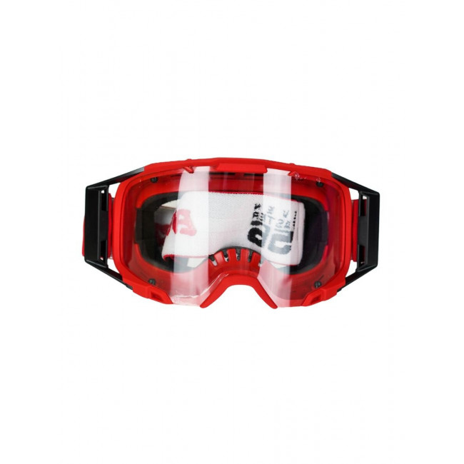 Кроссовые очки (маска) Base, цвет Красный/Черный