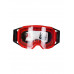 Кроссовые очки (маска) Base, цвет Красный/Черный