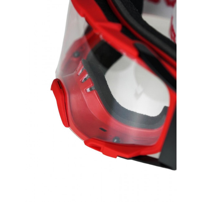 Кроссовые очки (маска) Base, цвет Красный/Черный