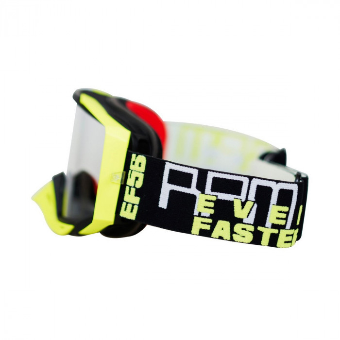 Кроссовые очки (маска) Starks EF56 101 RPM Черный/Hi-viz
