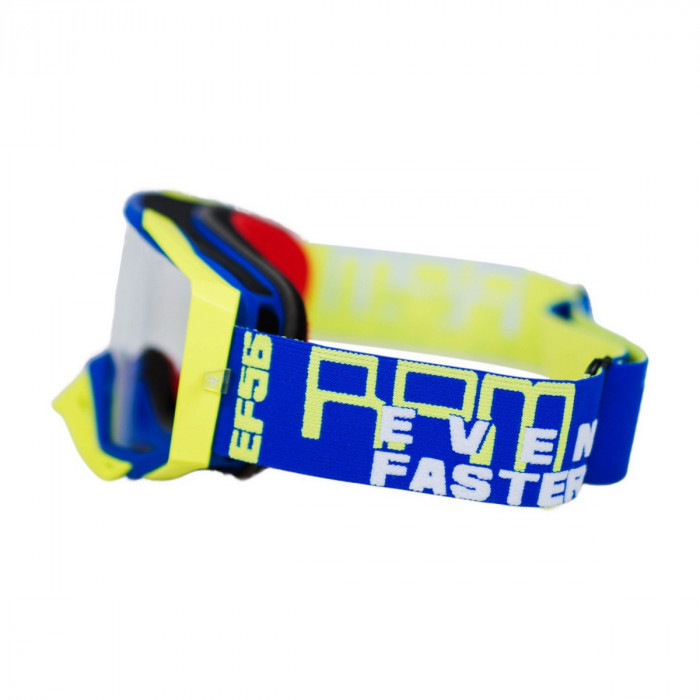 Кроссовые очки (маска) Starks EF56 101 RPM Синий/Hi-viz