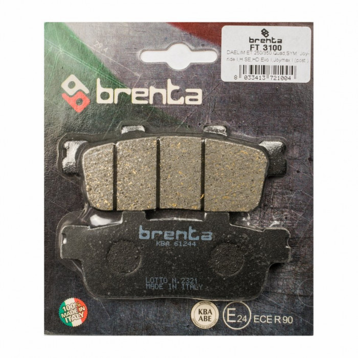 Тормозные колодки Brenta FT 3100 Organic